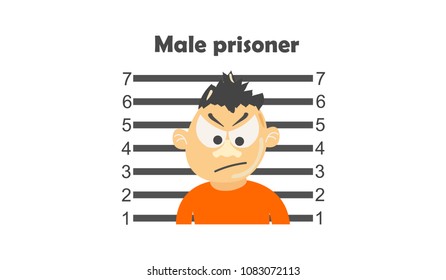  Male prisoner  punished by law