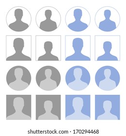 Male profile icons