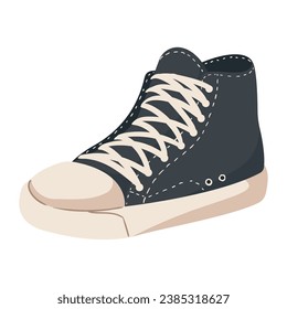 male shoes accessories casual illustration