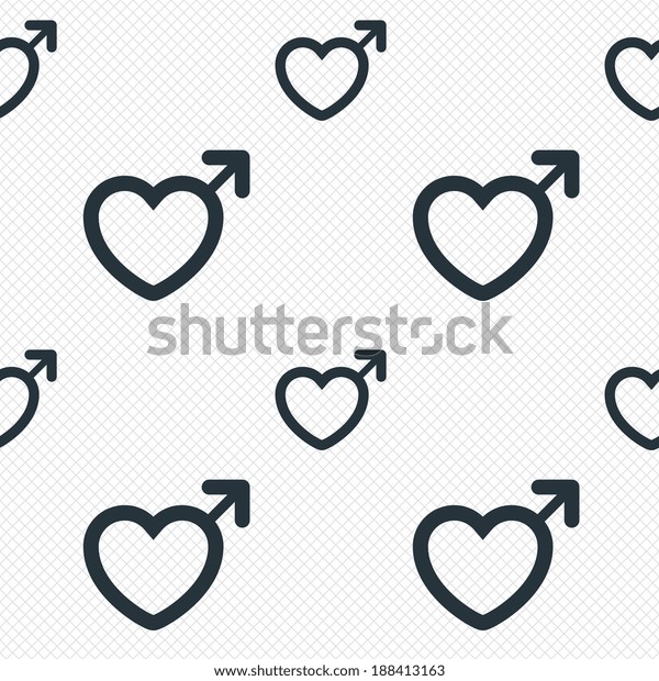 Male Sign Icon Male Sex Heart Stock Vector Royalty Free 188413163 Shutterstock 8876