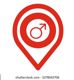 male sign vector icon
