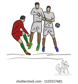 Soccer Free Kick Wall Stock Illustrations Images Vectors Shutterstock