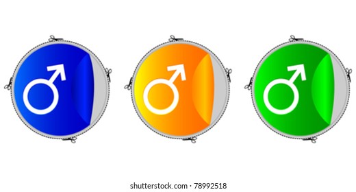 male stickers