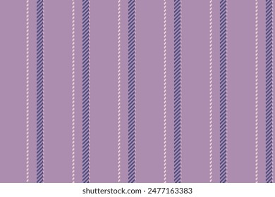 Male stripe fabric background, lady texture seamless pattern. Creativity textile vertical vector lines in pastel and blue color.