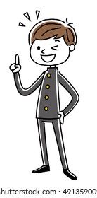 male student