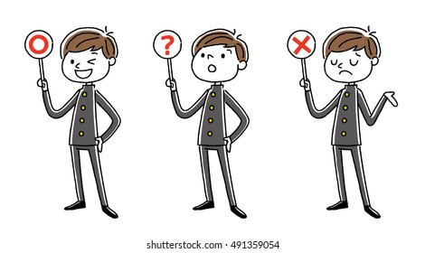 male student