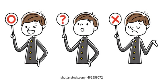 male student
