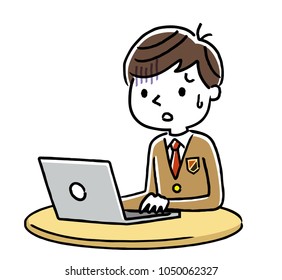 Male Student: Internet, Personal Computer