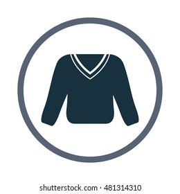 Male sweater icon