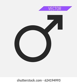 Male Symbol. Icon.