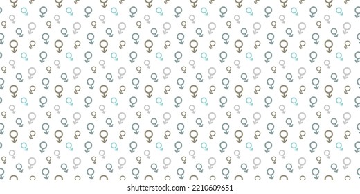 Male symbol pattern. International father's day background. Minimalistic design for international father's day concept. Vector illustration.