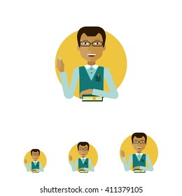Male teacher portrait