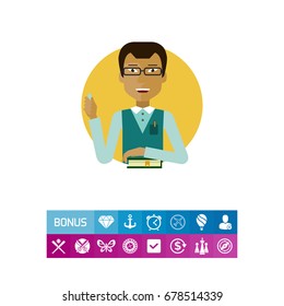 Male teacher portrait