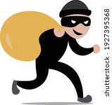male thief robber break in 