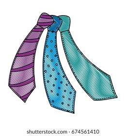 Male ties set
