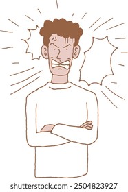 Postura de la parte superior del cuerpo masculino vestido de civil 6