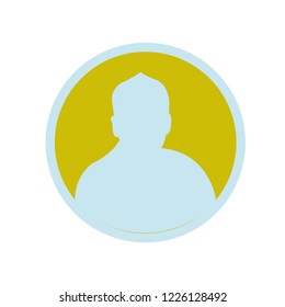 Male User Circle icon, Black avatar icon, avatar vector, user avatar eps, App User Icon, Social Media avatar Icon Vector
