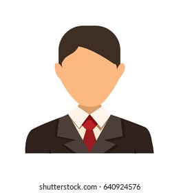 male user icon - flat icon