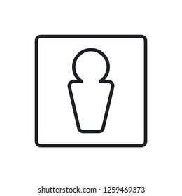 male vector icon