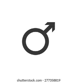 Male - vector icon