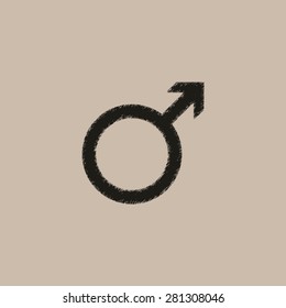Male  - vector icon