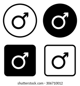 Male - vector icon