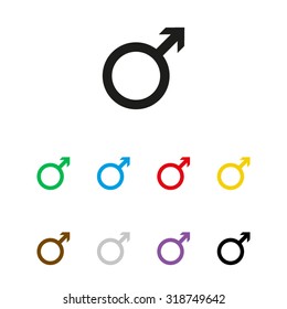 Male - vector icon
