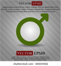 Icono de vector masculino