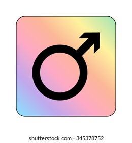 Male - vector icon