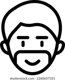 male  Vector illustration on a transparent background. Premium quality symmbols. Thin line vector icons for concept and graphic design. 

