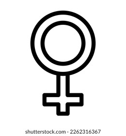 Male Vector Line Icon Design