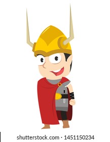 male viking vector illustration design
