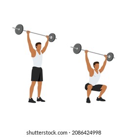 Male Weight Lifter, Strength Training, Body Building, Character Icon Set, Infographic Template