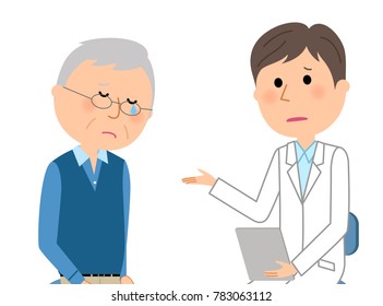 The male of the white coat,Medical examination