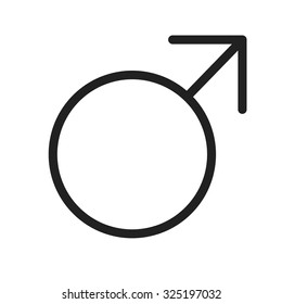 Male,male sign, man icon vector image. Can also be used for healthcare and medical. Suitable for mobile apps, web apps and print media.