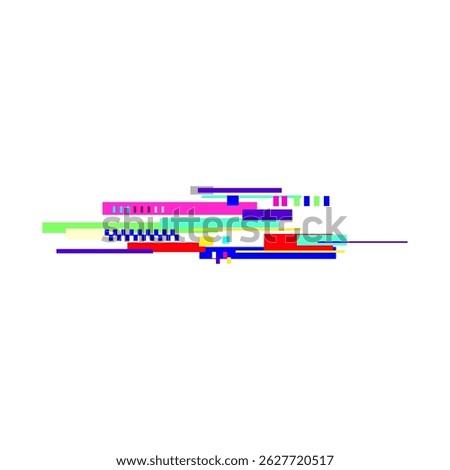 malfunction glitch error cartoon. anomaly disruption, flaw issue, defect problem malfunction glitch error sign. isolated symbol vector illustration