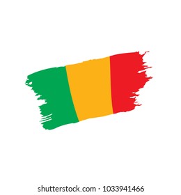 Mali flag. Vector