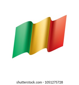 Mali flag. Vector