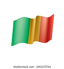 Mali flag. Vector