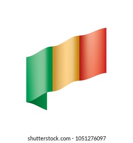 Mali flag. Vector