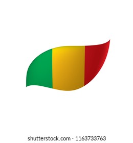 Mali flag. Vector