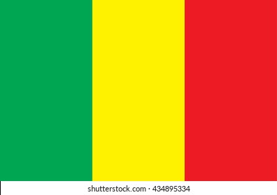 Mali Flag Vector