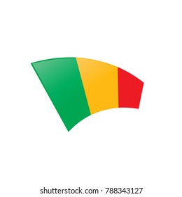 Mali flag. Vector