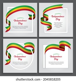 Mali independence day vector illustration on a white background