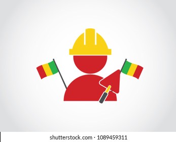 Mali Local Construction Worker