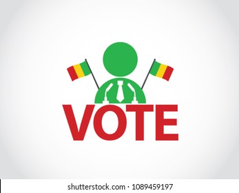 Mali Podium Politician Speech Election
