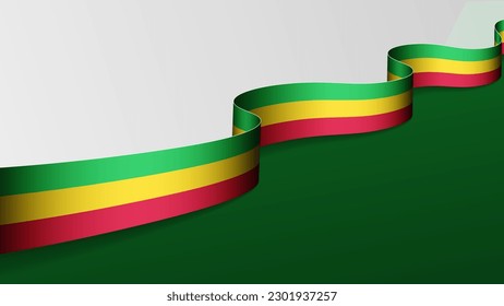 Fondo de la bandera de Mali. Elemento de impacto para el uso que desea hacer de él.