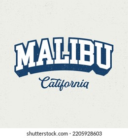 Malibu California - Good for poster, wallpaper, t-shirt, gift.
