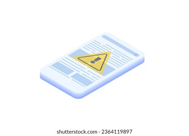 Malicious, suspicious hyperlinks concept. Vector illustrations for banner, website, landing page, flyer.