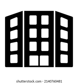 mall building vector illustration isolated on white background. Architecture business concept.